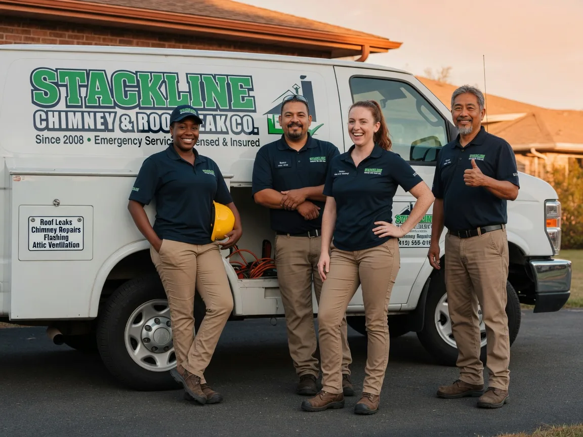 Chimney flashing repair company in Haynesville, VA